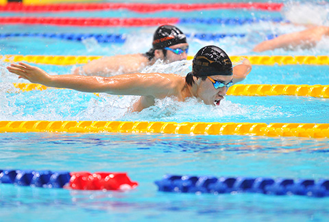 上川畑 英選手(イトマン港北)